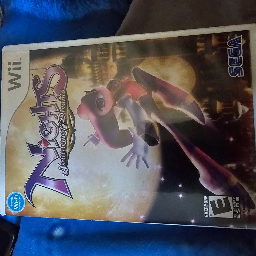 NiGHTS Journey of Dreams Nintendo Wii Game SEGA Sonic Team CIB RVL-P-R7EE